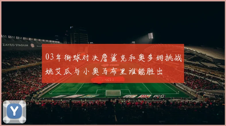 03年街球对决詹鲨克和奥多姆挑战姚艾瓜与小奥马布里谁能胜出